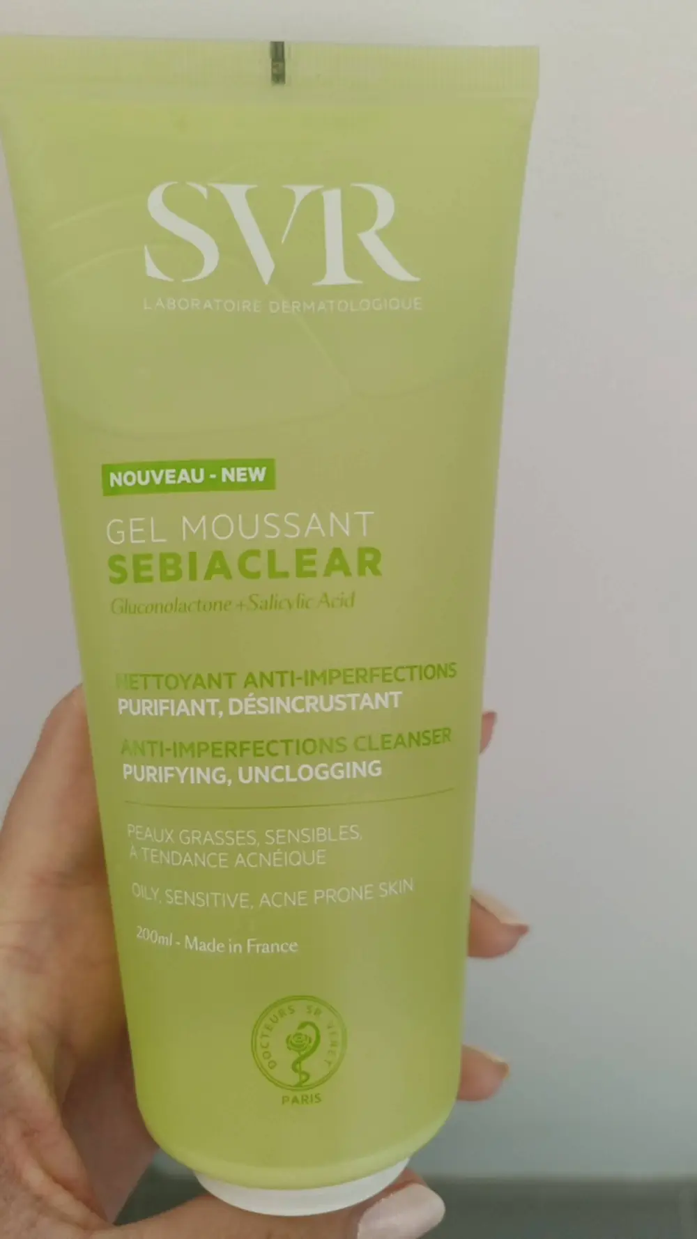 SVR - Sebiaclear - Gel moussant 