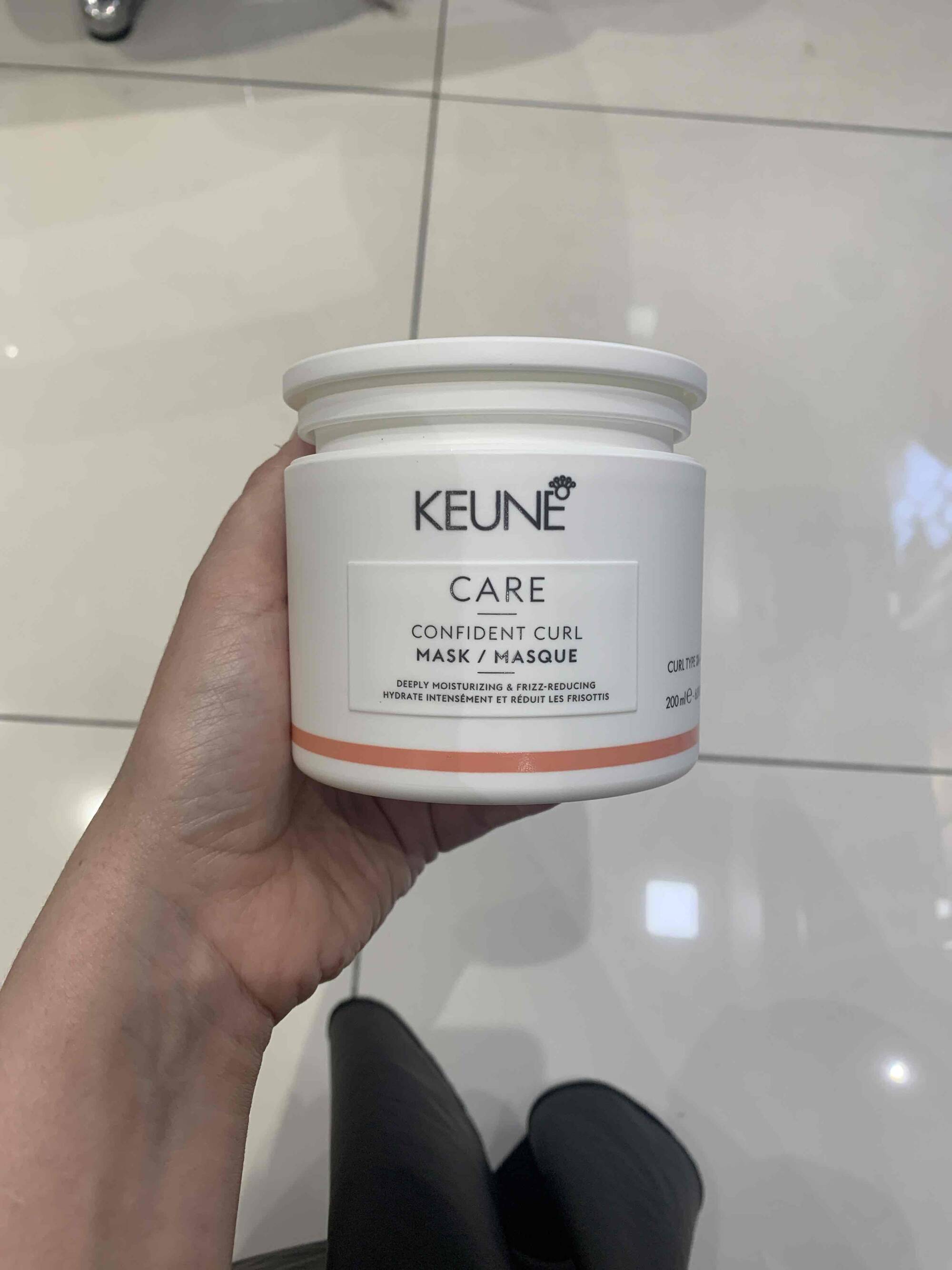 KEUNE - Care confident curl masque