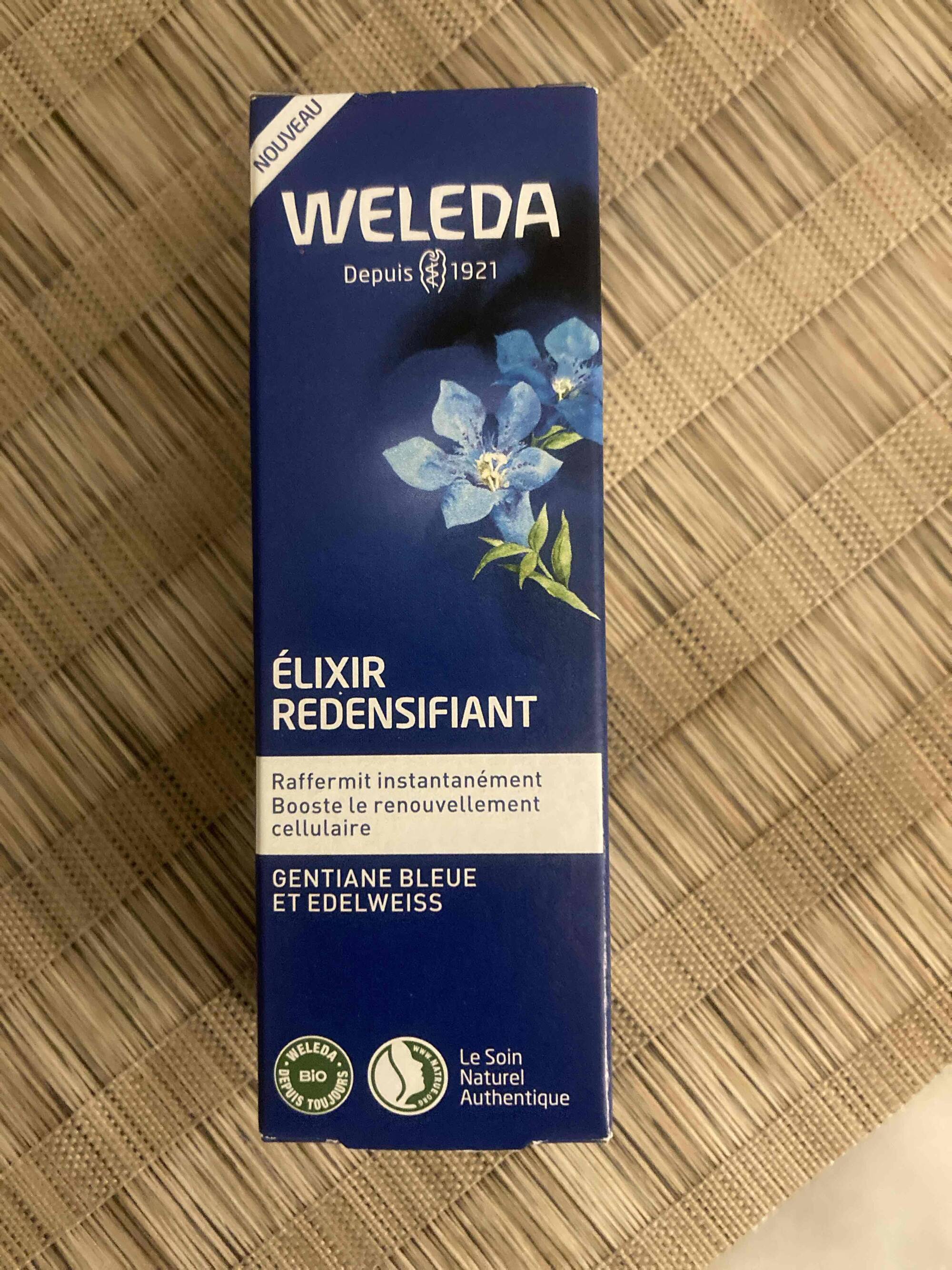 WELEDA - Gentiane bleue et edelweiss - Élixir redensifiant