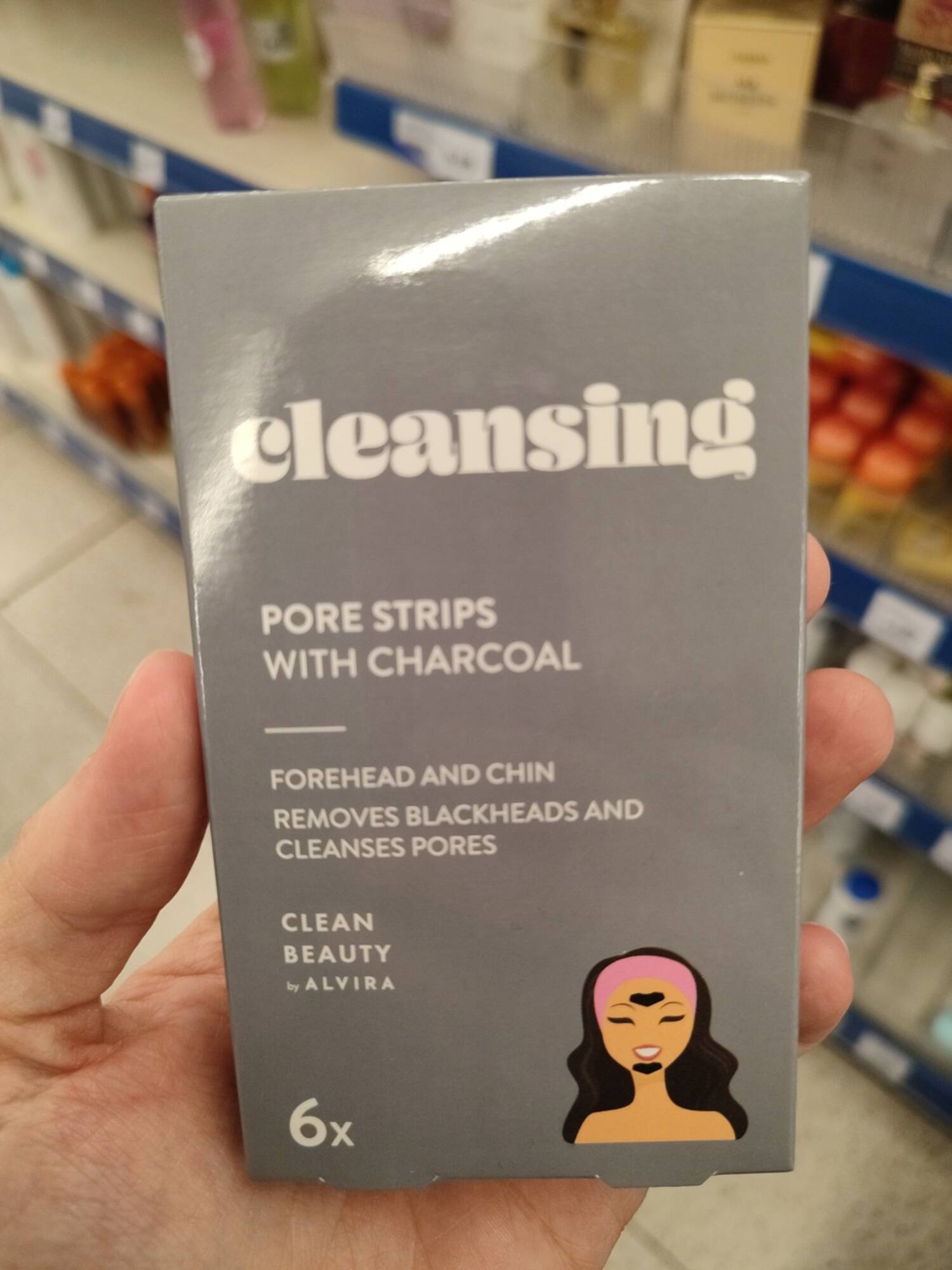 DAYES - Cleansing - Pore strips with charcoal