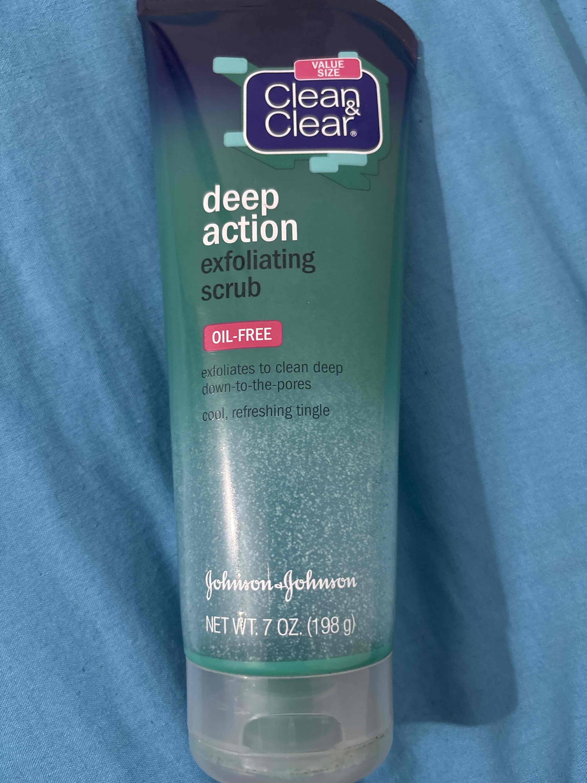 CLEAN & CLEAR - Deep action - Exfoliating scrub
