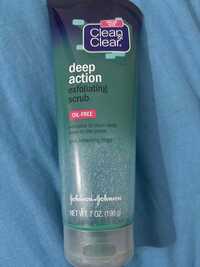 CLEAN & CLEAR - Deep action - Exfoliating scrub