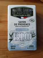 MAÎTRE SAVON DE MARSEILLE - Savon de Provence lait d'ânesse