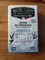 MAÎTRE SAVON DE MARSEILLE - Savon de Provence lait d'ânesse