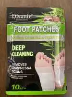 DISUNIE - Bamboo charcoal & green tea - Foot patches