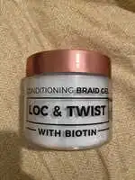 SWEET PEACH - Loc & twist - Conditioning braid gel