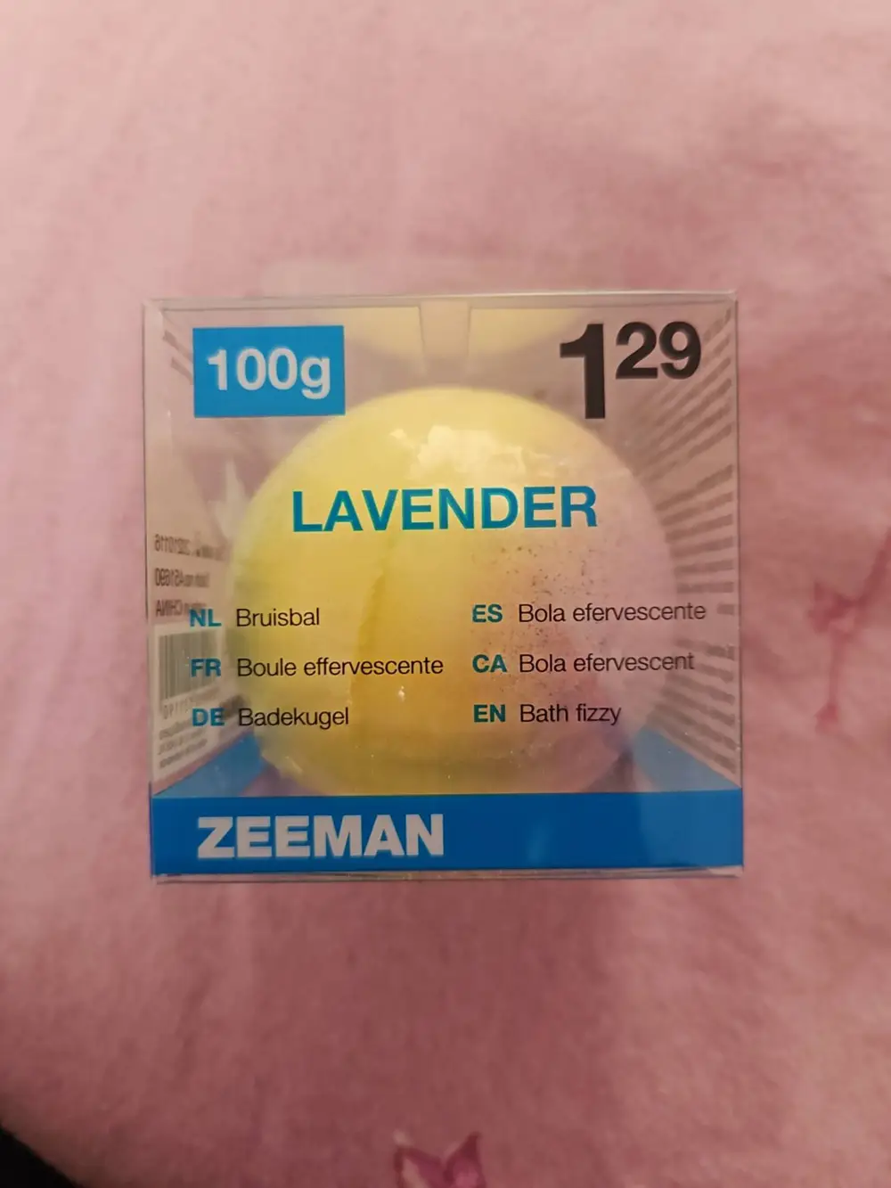 ZEEMAN - Lavender - Boule effervescente