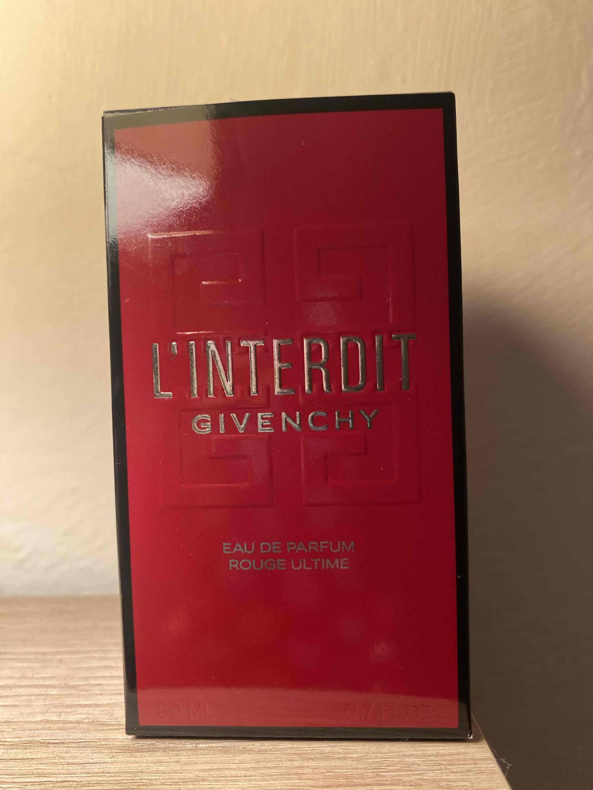 GIVENCHY - L'Interdit - Eau de parfum rouge ultime
