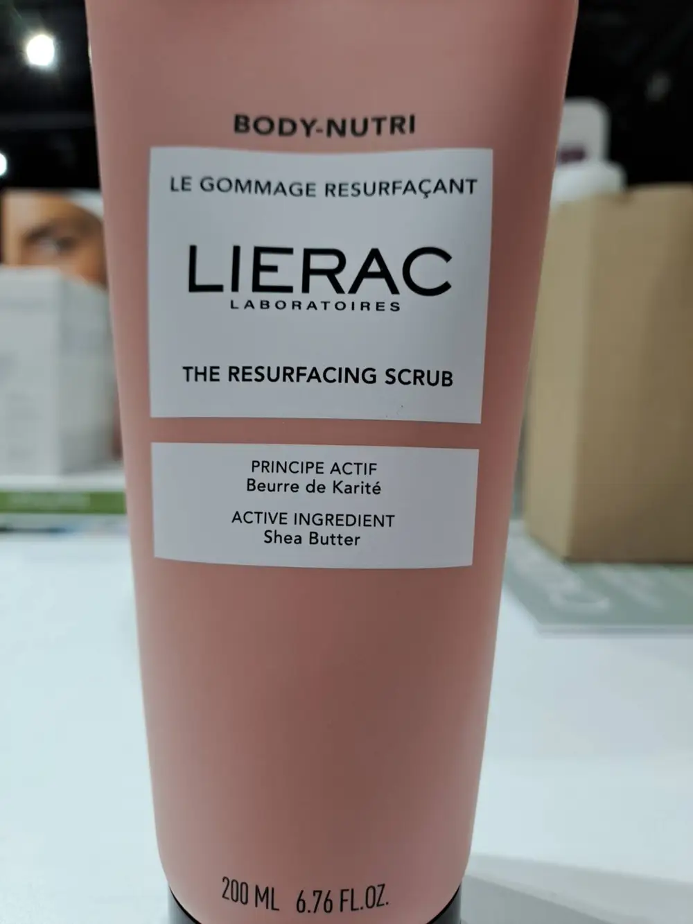 LIÉRAC - Body-nutri - Gommage resurfaçant 