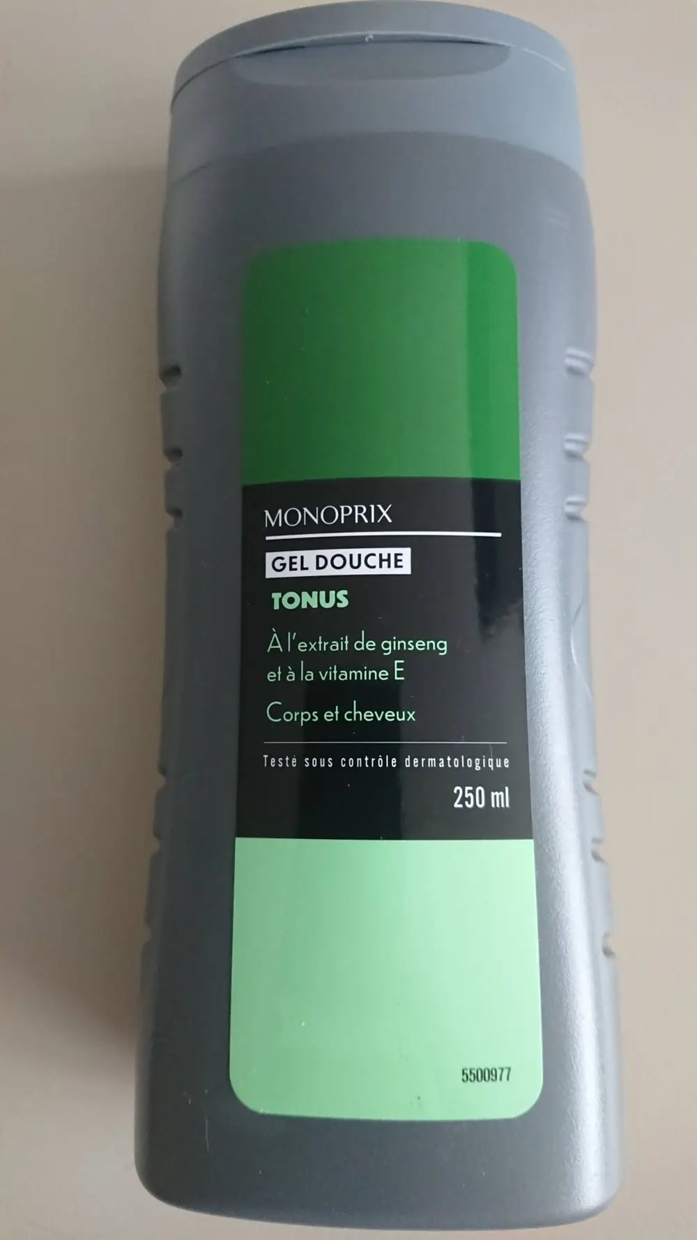 MONOPRIX - Gel douche tonus corps et cheveux 