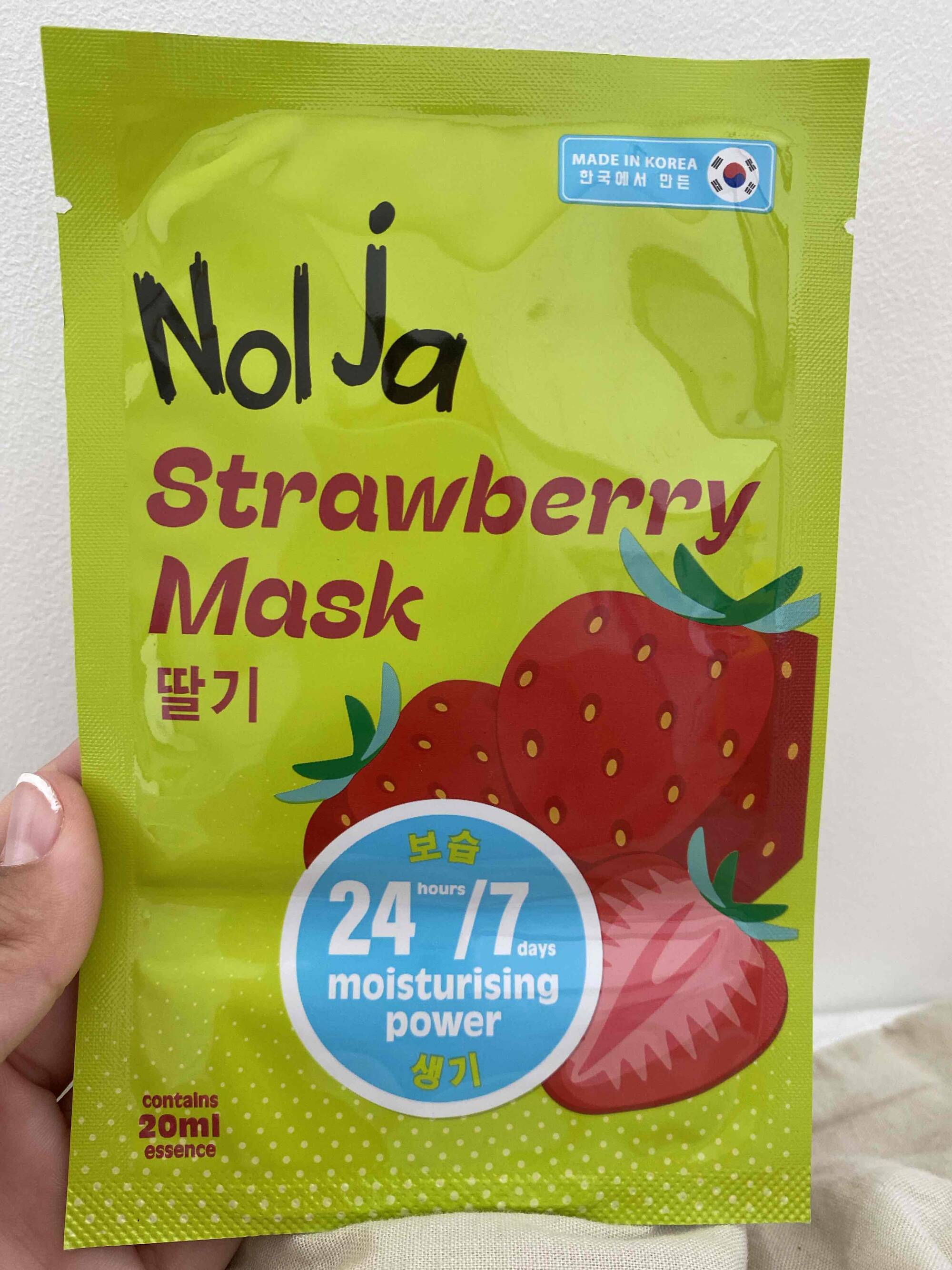 NOLJA - Strawberry mask 