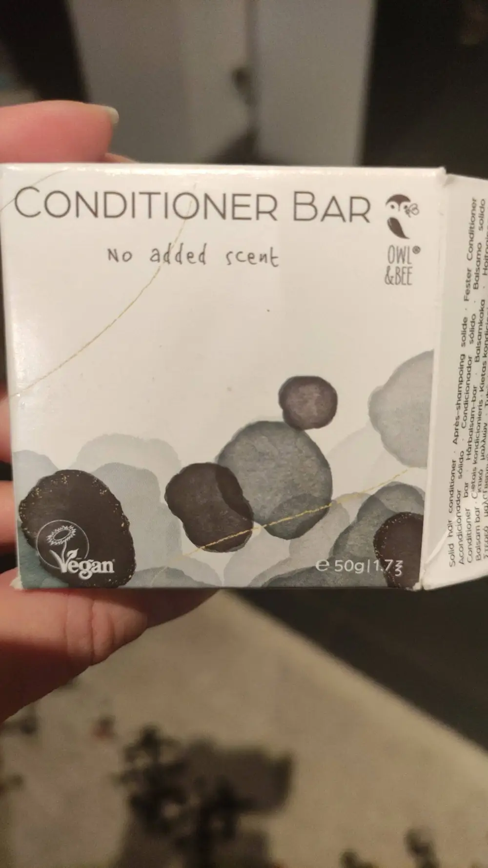 OWL&BEE - Conditioner bar no added scent