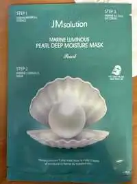 JMSOLUTION - Marine luminous - Pearl deep moisture mask