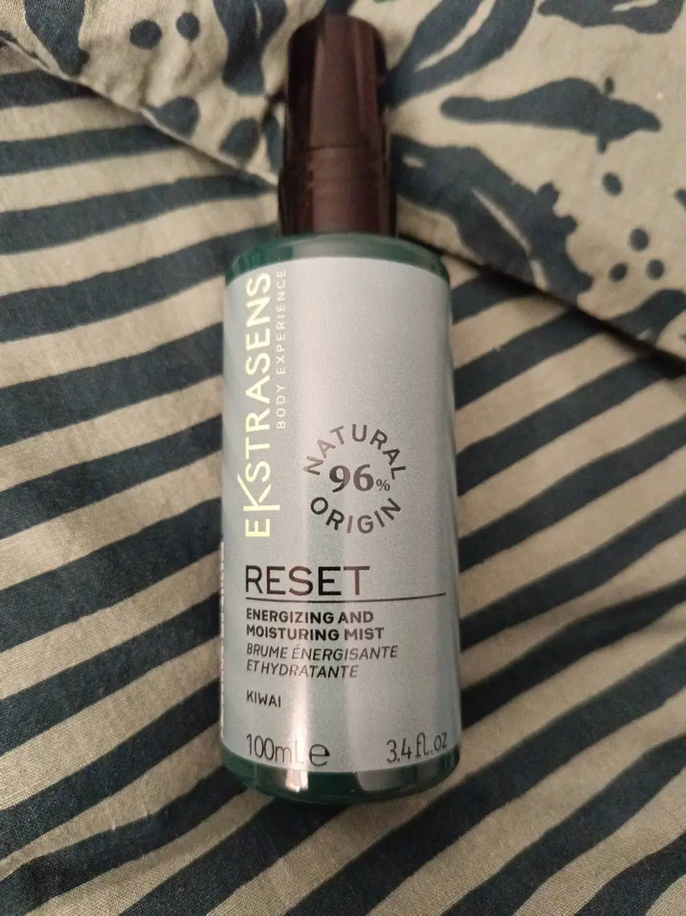 EKSTRASENS - Reset - Brume énergisante et hydratante