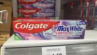 COLGATE - Dentifrice max white limited edition