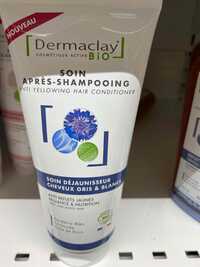 DERMACLAY - Soin déjaunisseur cheveux gris & blancs - Après-shampooing