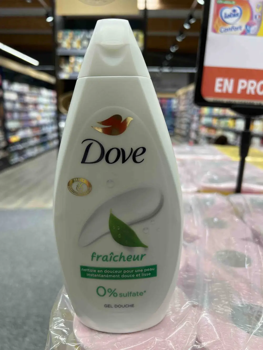 DOVE - Fraîcheur - Gel douche 0% sulfate