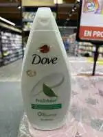 DOVE - Fraîcheur - Gel douche 0% sulfate