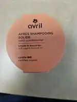 AVRIL - Après shampooing solide