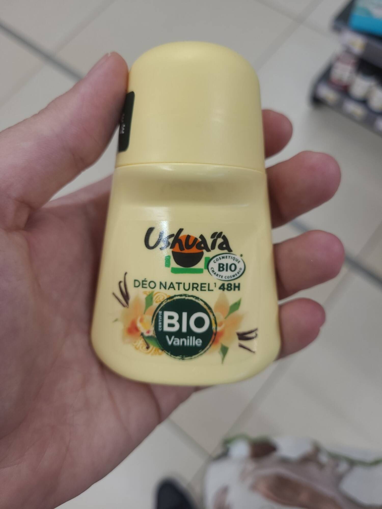 USHUAÏA - Bio vanille - Déo naturel' 48h 