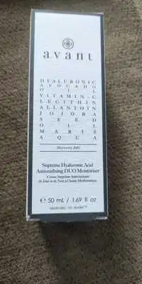 AVANT - Supreme hyaluronic Acid - Crème suprême antioxyande 