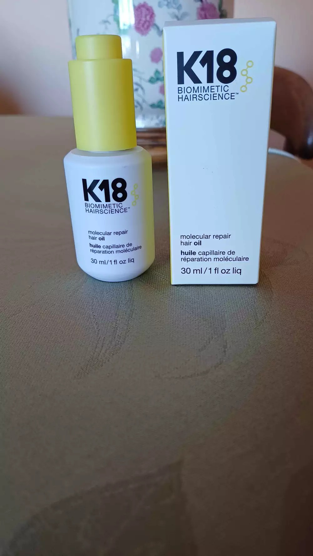 K18 - Huile capillaire de réparation moléculaire