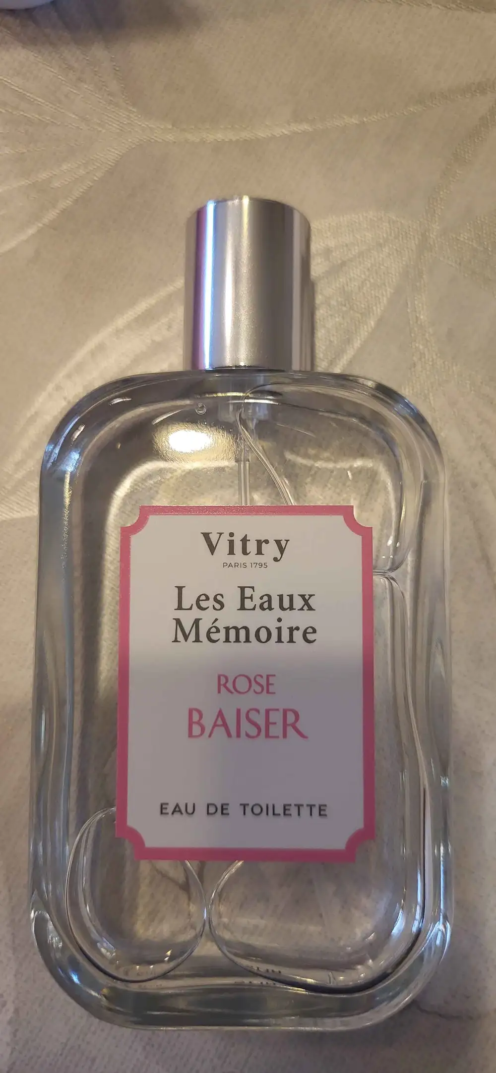 VITRY - Les eaux mémoire rose baiser - Eau de toilette