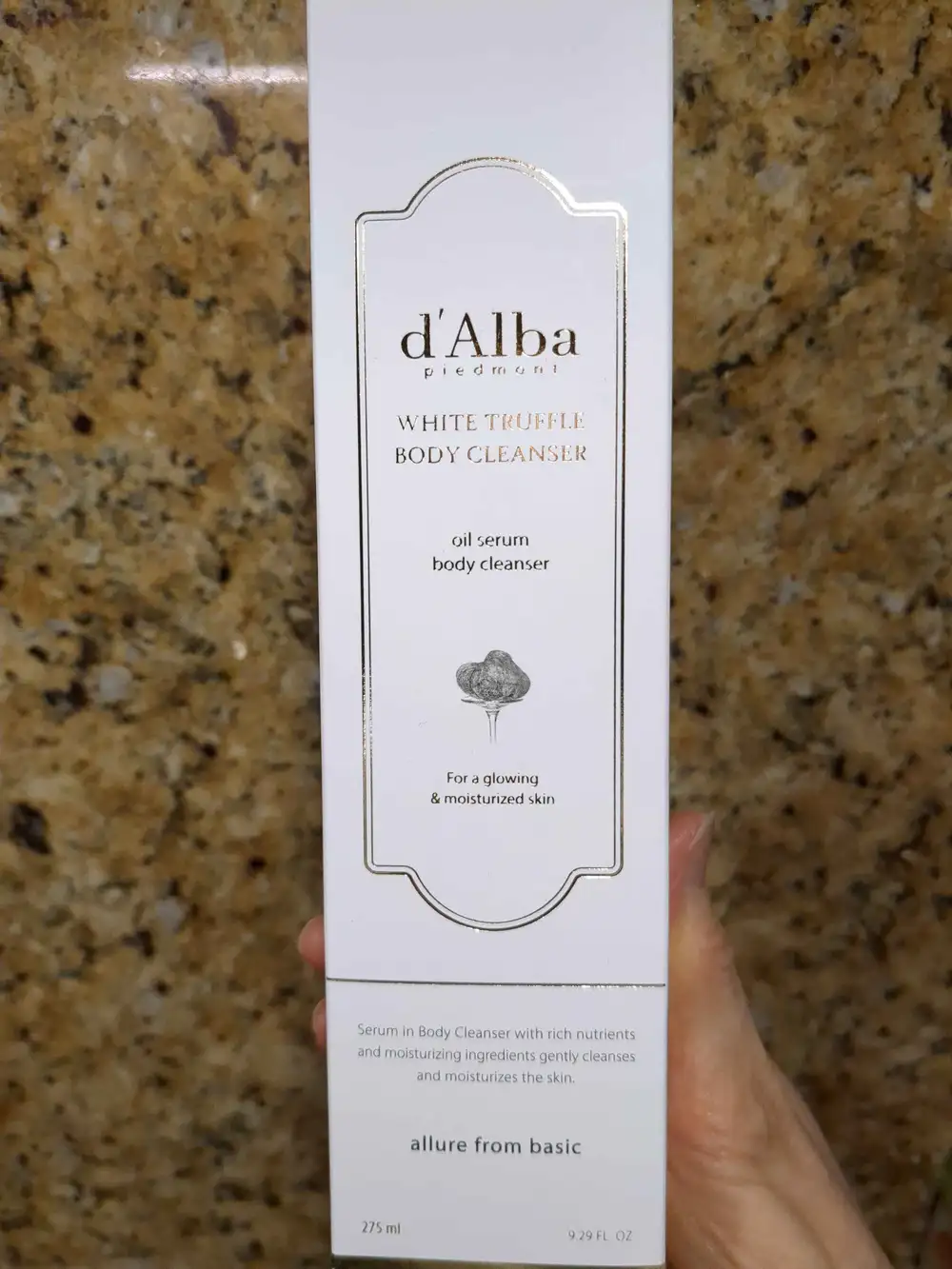 D'ALBA PIEDMONT - White truffle - Oil serum body cleanser