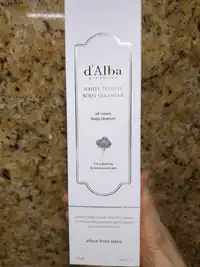 D'ALBA PIEDMONT - White truffle - Oil serum body cleanser