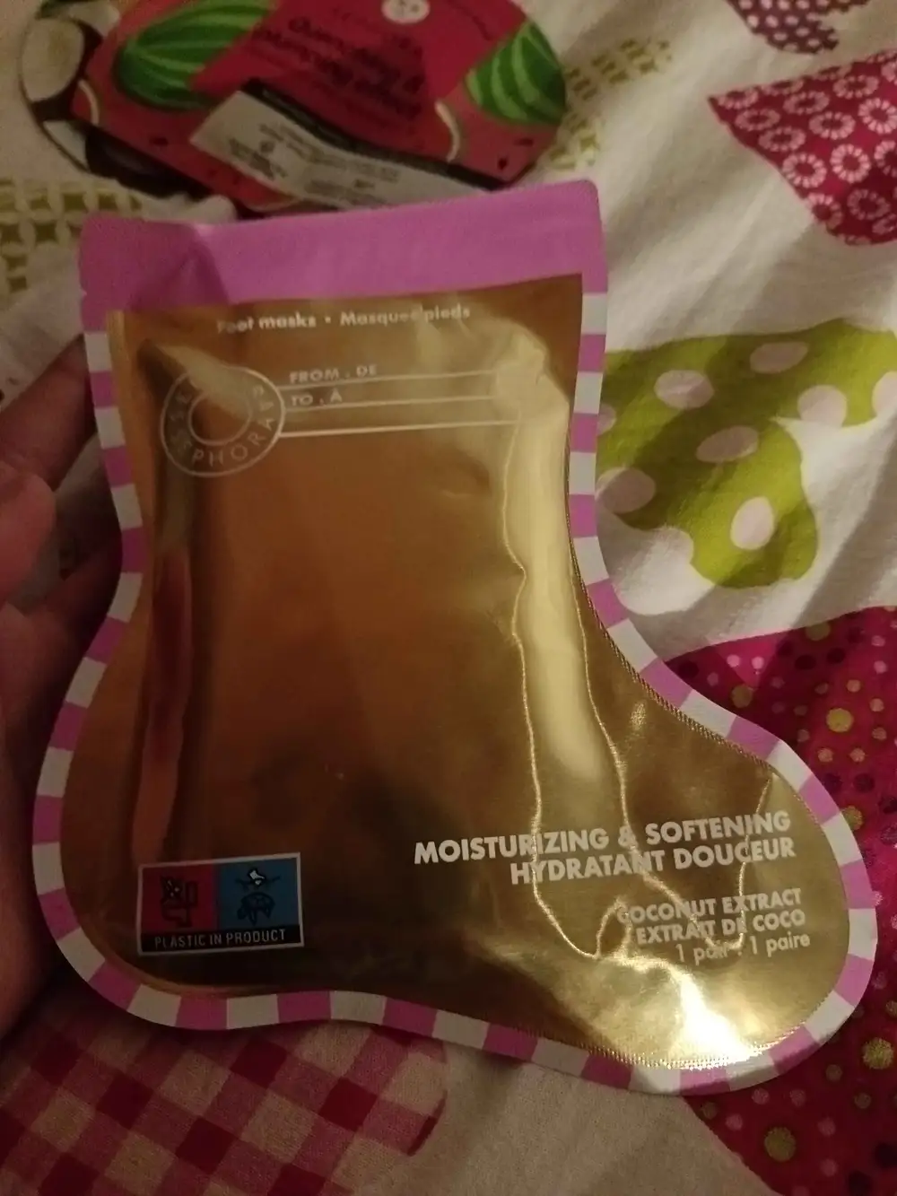 SEPHORA - Masque pieds à l'extrait de coco