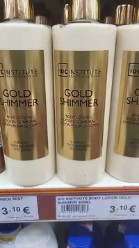 IDC INSTITUTE - Gold shimmer - Lotion pour le corps