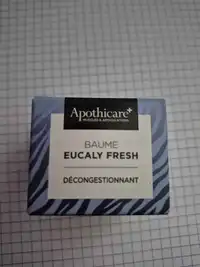 APOTHICARE+ - Baume eucaly fresh décongestionnant
