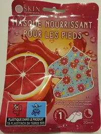 SKIN TECHNIQUES - Masque nourrissant pour les pieds