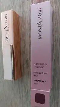 MONIAMORI - Supreme lip treatment - Multifunctional balm raspberry