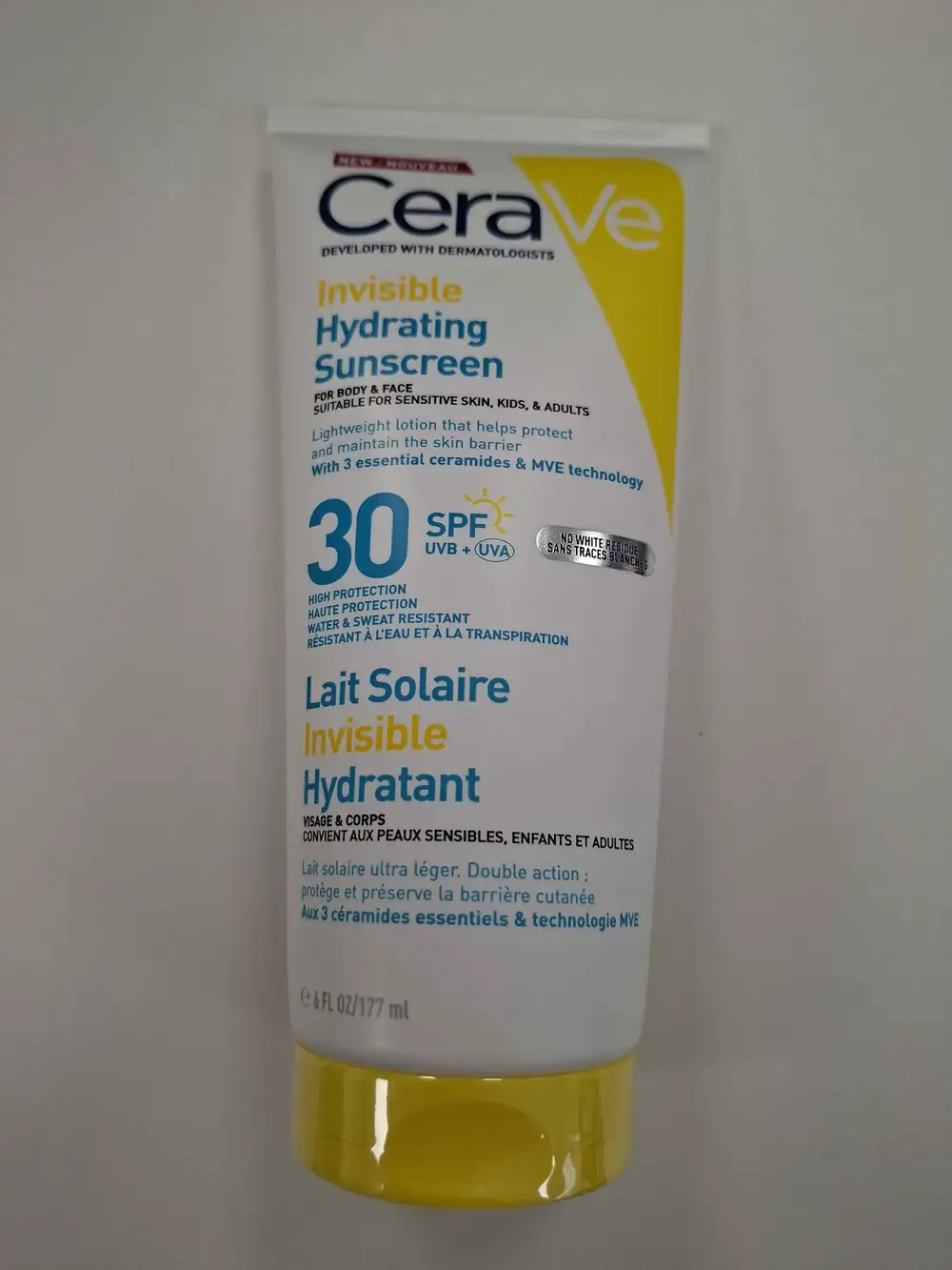 CERAVÉ - Invisible - Lait solaire hydratant SPF30