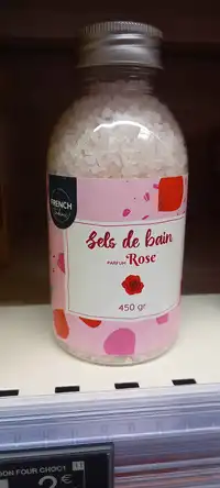 FRENCH TENDANCE - Mon petit moment de détente - Sels de bain parfum rose