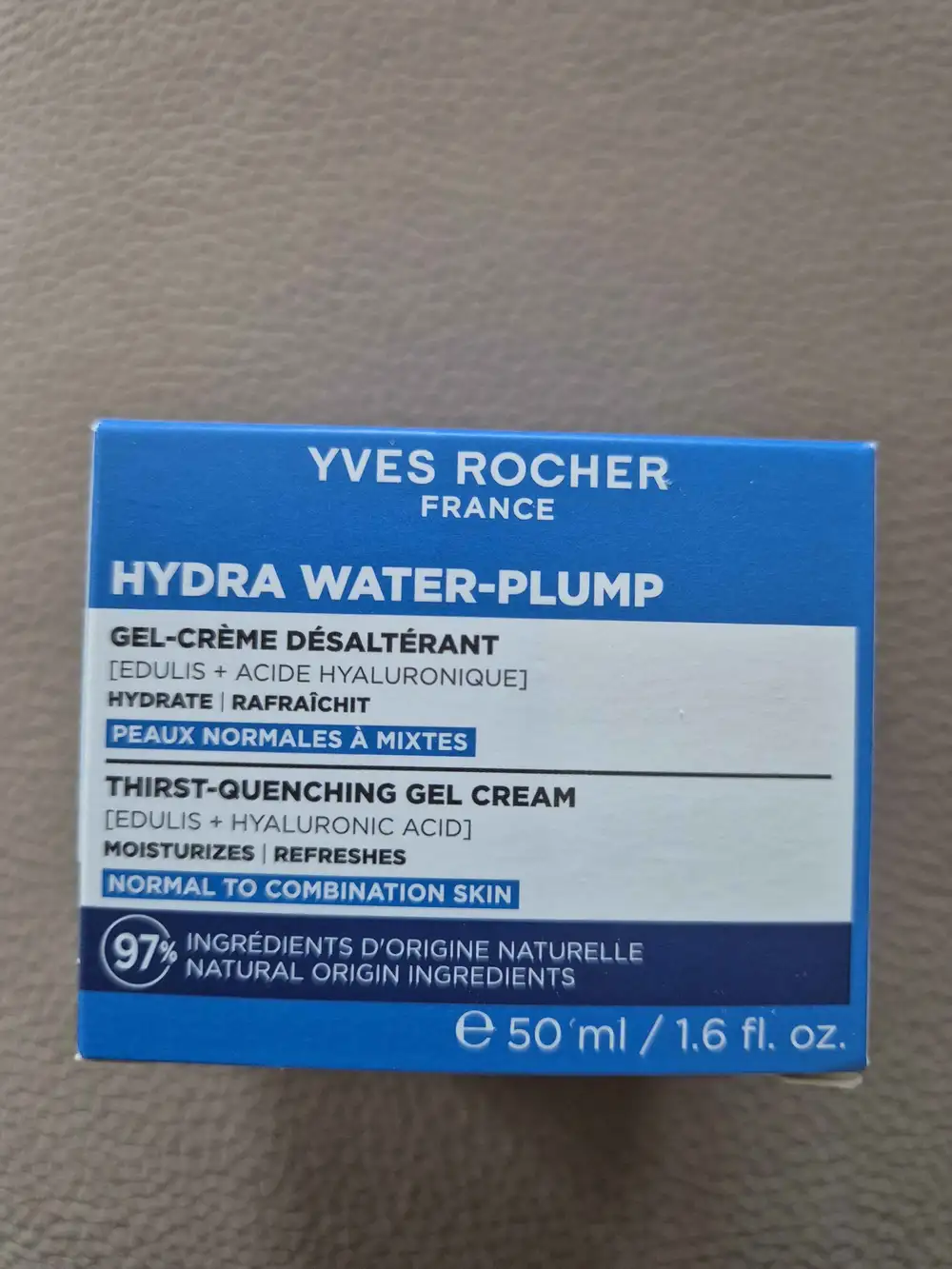YVES ROCHER - Hydra water-plump - Gel-crème désaltérant