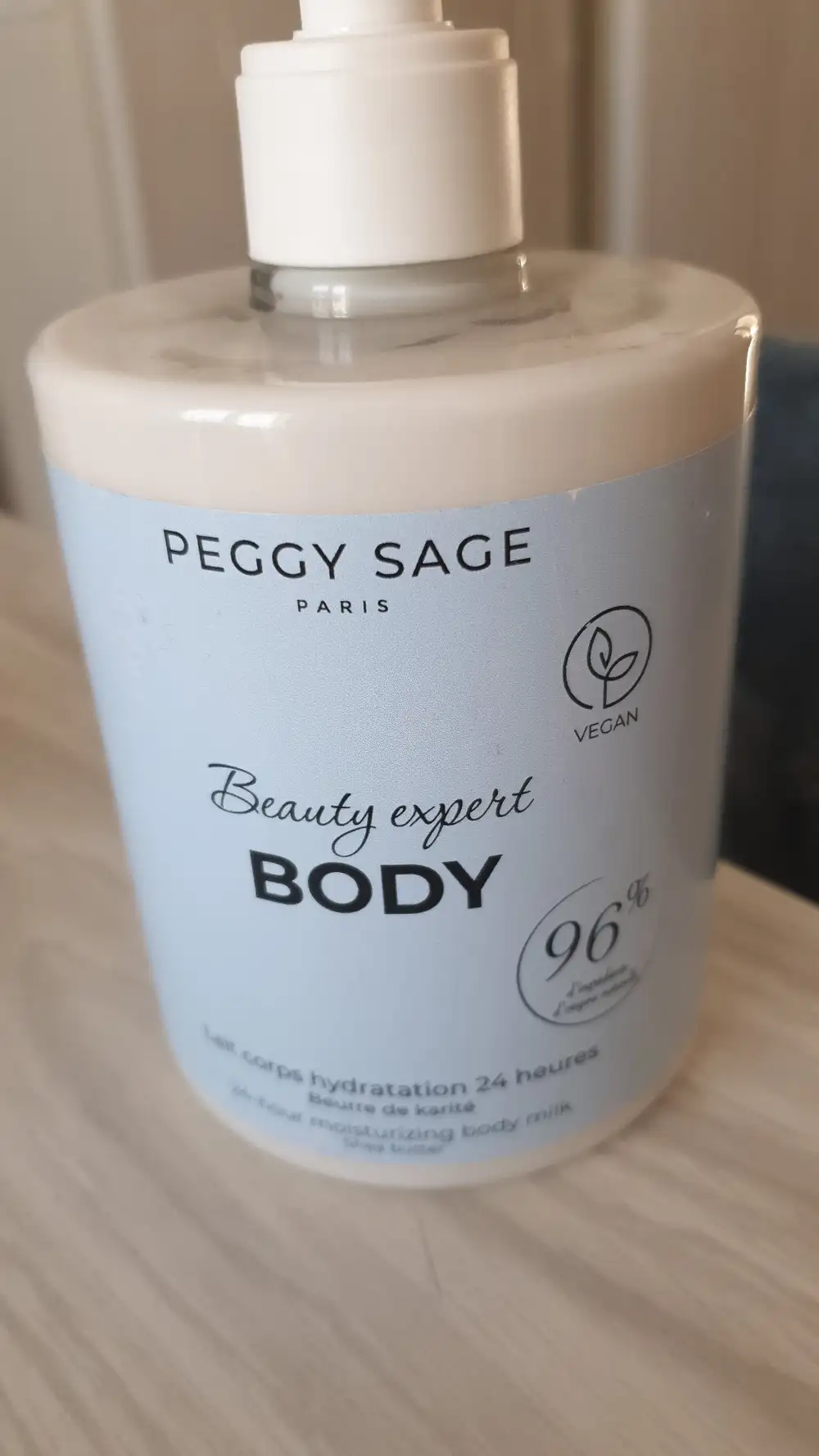 PEGGY SAGE PARIS - Beauty expert - Lait corps hydratation 24h