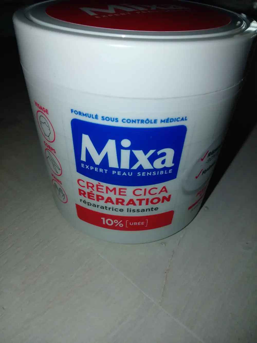 MIXA - Crème cica réparation