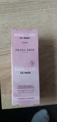 PEGGY SAGE - Nail care cc nails - Soin durcisseur