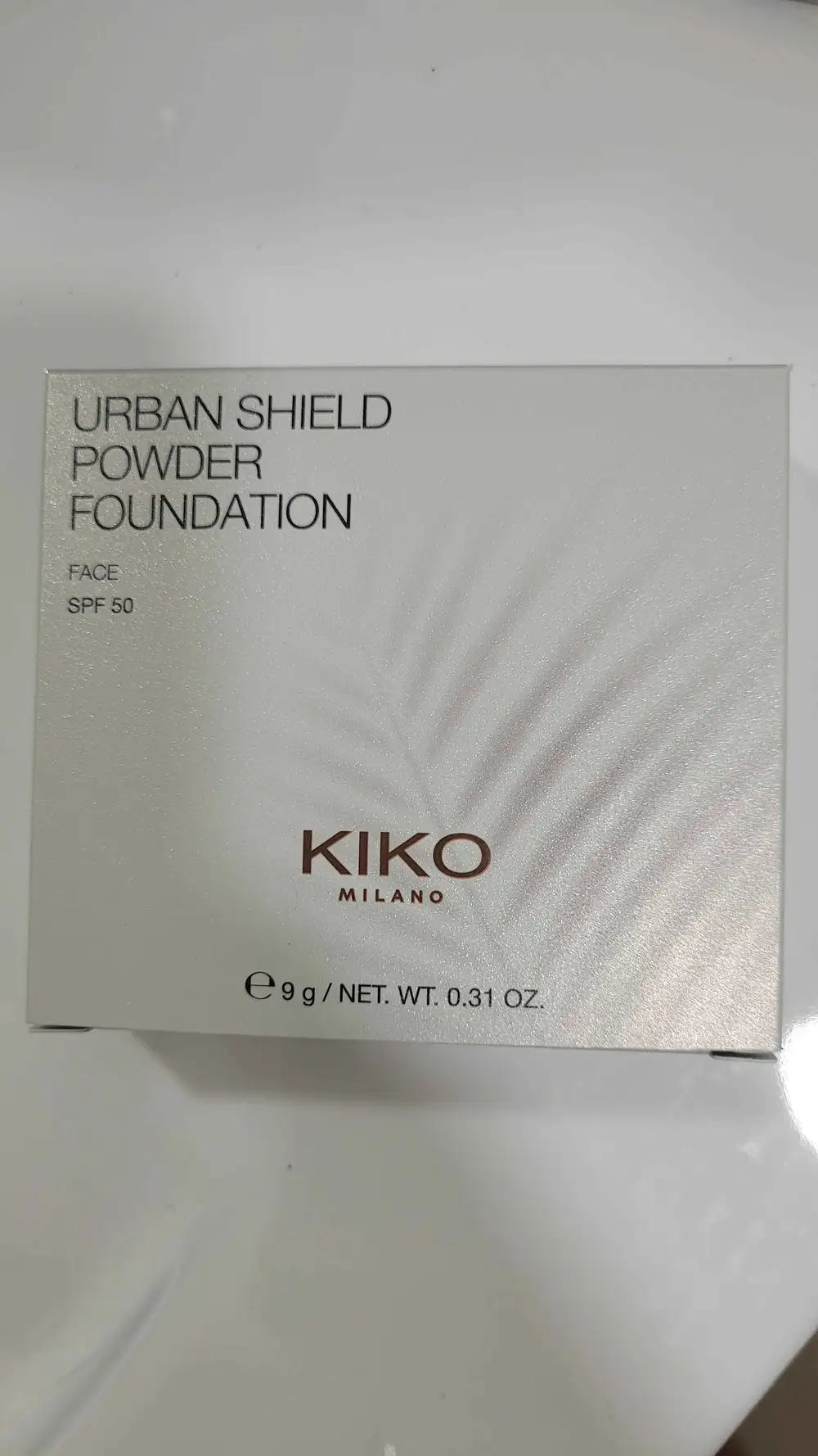 KIKO - Urban shield powder foundation SPF 50
