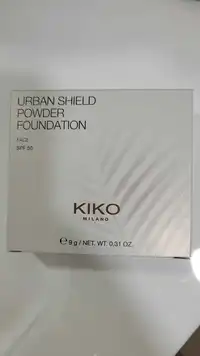 KIKO - Urban shield powder foundation SPF 50