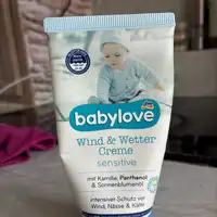 BABYLOVE - Wind & wetter creme sensitive
