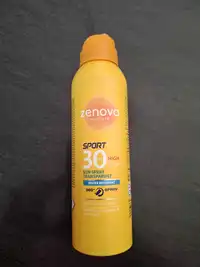 ZENOVA SUNCARE - Sport 30 SPF - Sun spray transparent