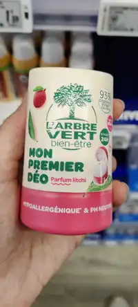 L'ARBRE VERT - Mon premier déo parfum litchi