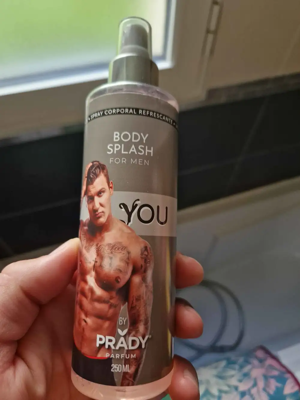 BY PRADY - Body splash for men - Spray corporal refrescante