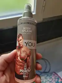BY PRADY - Body splash for men - Spray corporal refrescante