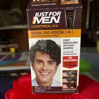 JUST FOR MEN - Gradual gray-reducing 2-in1 - Shampoo & conditioner