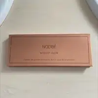 NOCIBÉ - Radiant Glow - Palette de poudre bronzante, fard à joues & enlumineur