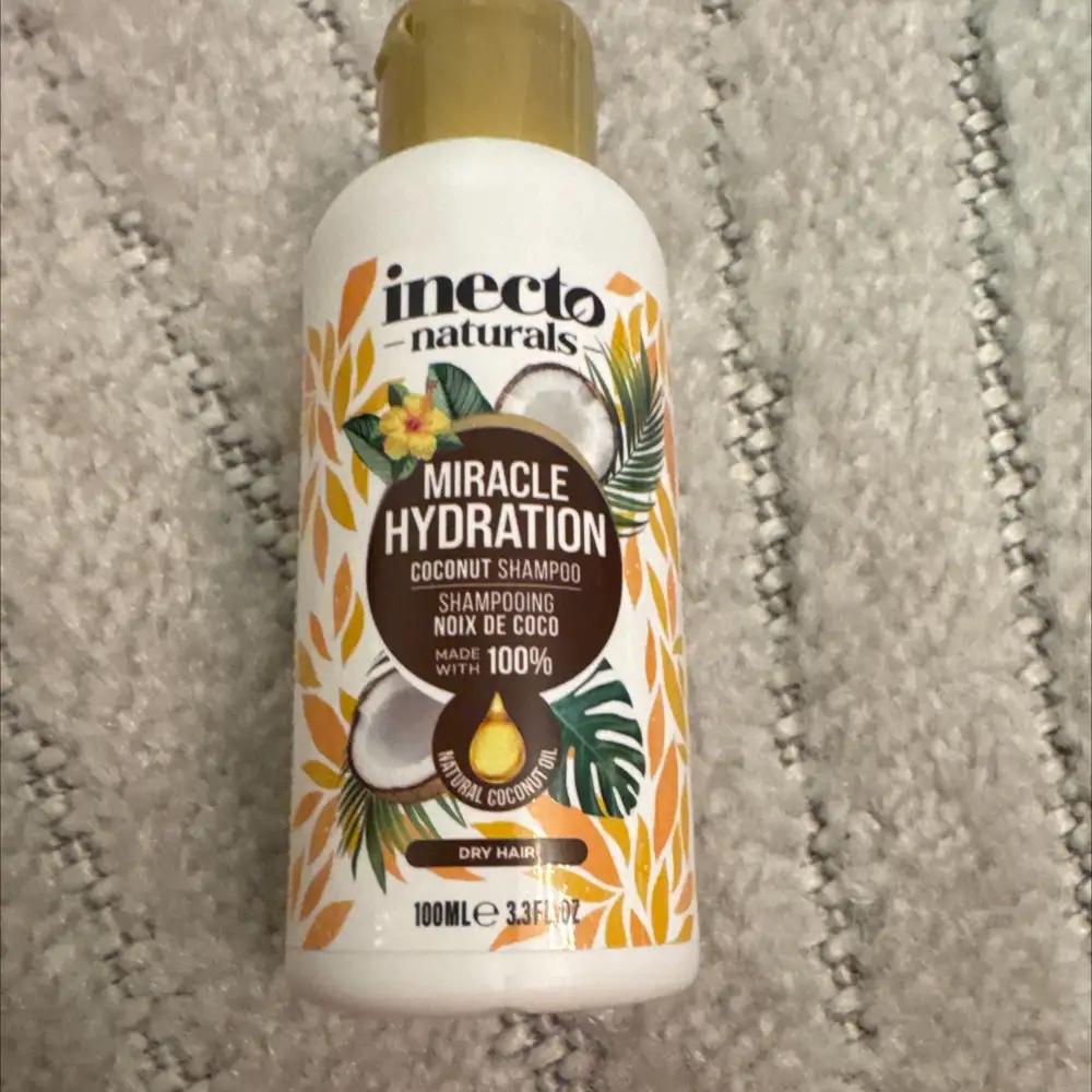 INECTO NATURALS - Miracle hydration - Shampooing noix de coco